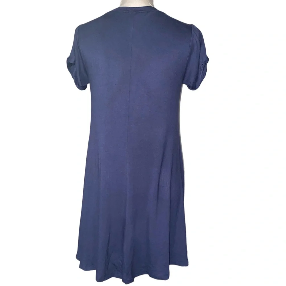Forever 21 Tee Shirt‎ Dress Heather Blue Sz Small